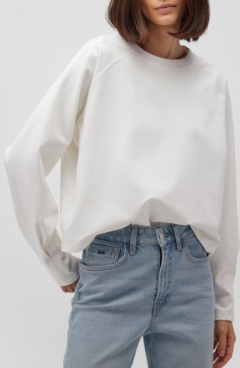 Mavi Jeans Crewneck Sweatshirt, Main, color, 