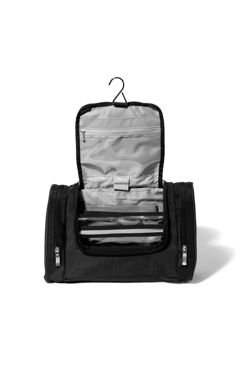 BAGGALLINI Travel Toiletry Kit Cosmetic Bag, Alternate, color, Black