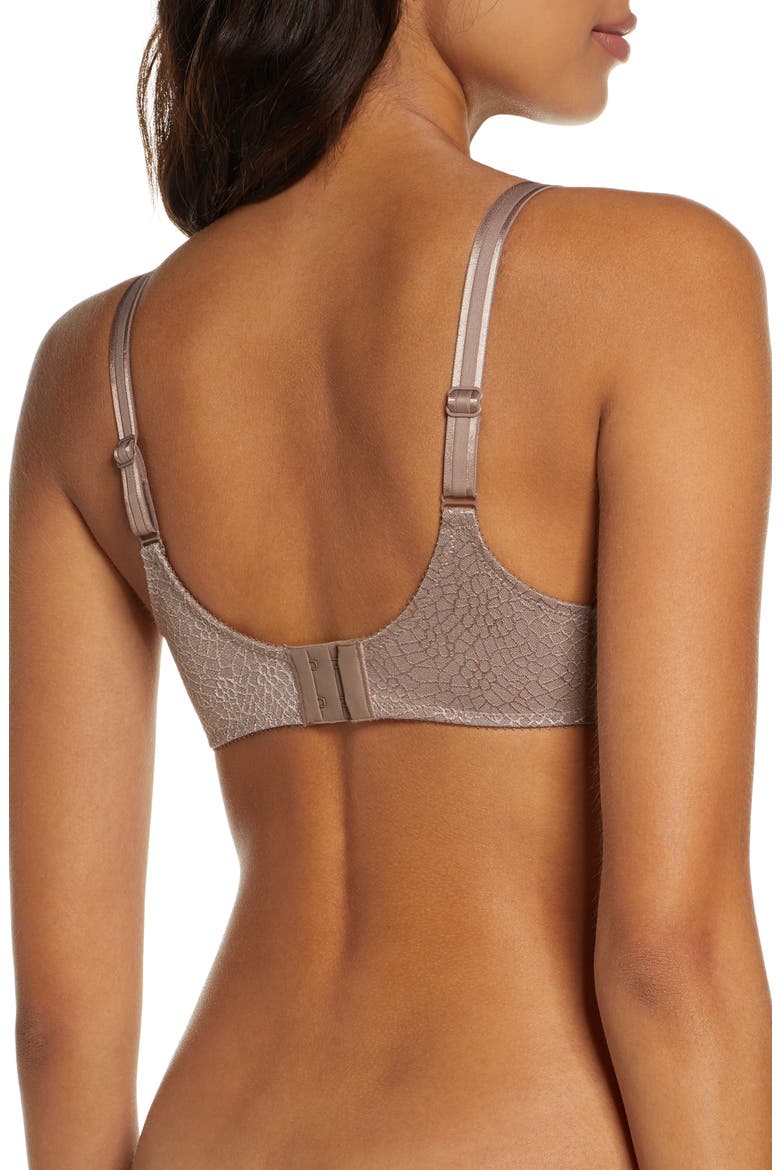 C Magnifique Underwire Minimizer Bra, Alternate, color, HAZELNUT