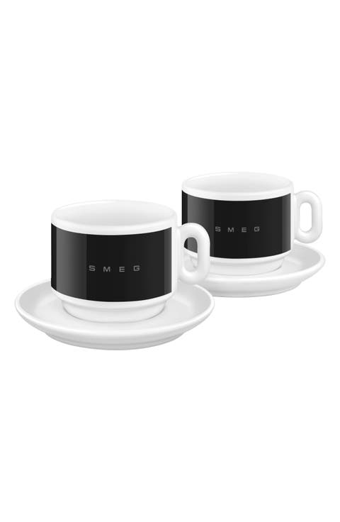 50's Style 4-Piece Cappuccino Set