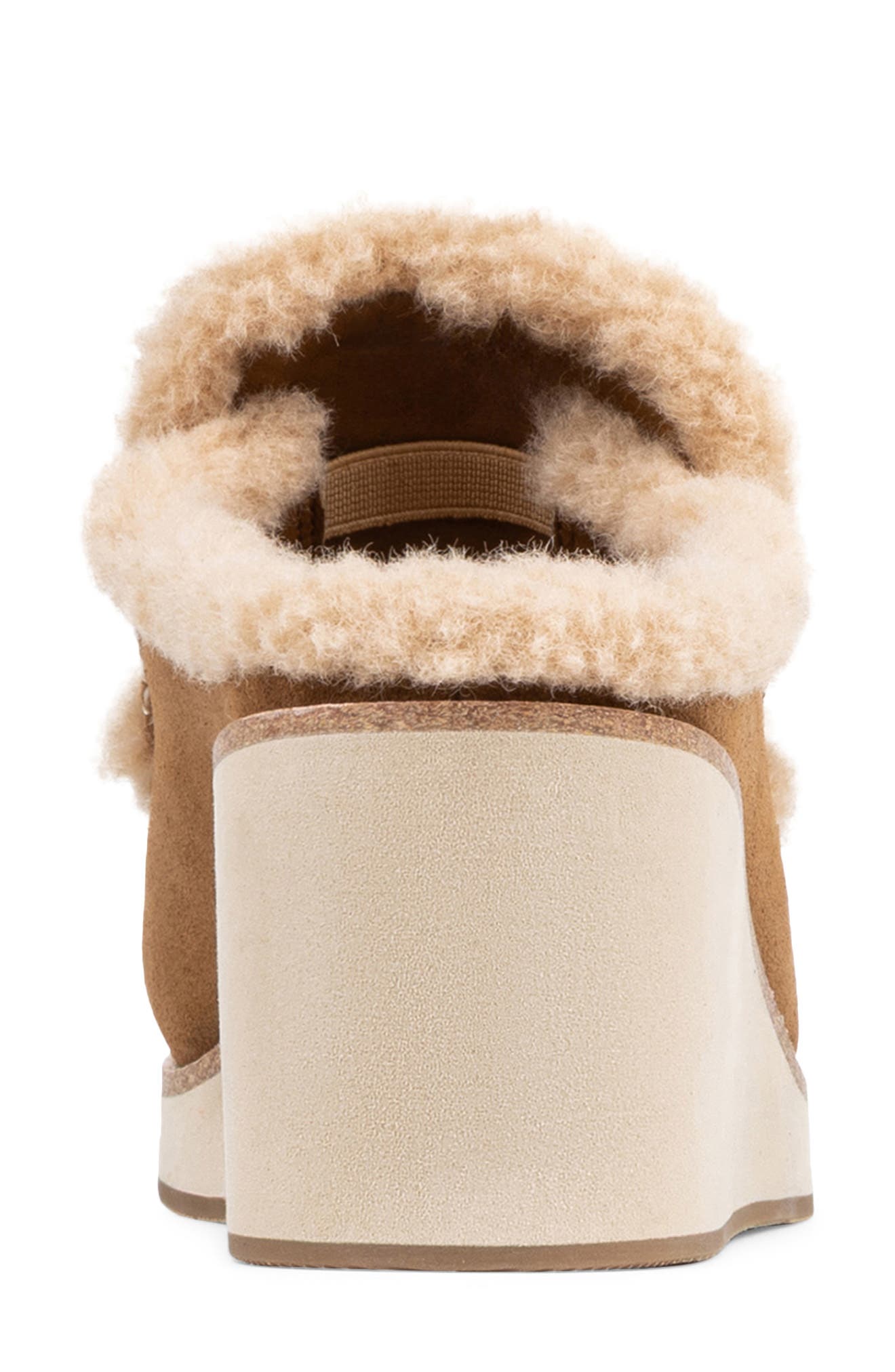Jackpot Leather Wedge Mule, Alternate, color, SADDLE