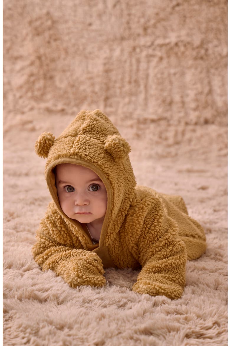 Baby Bear Pram, Alternate, color, BROWN