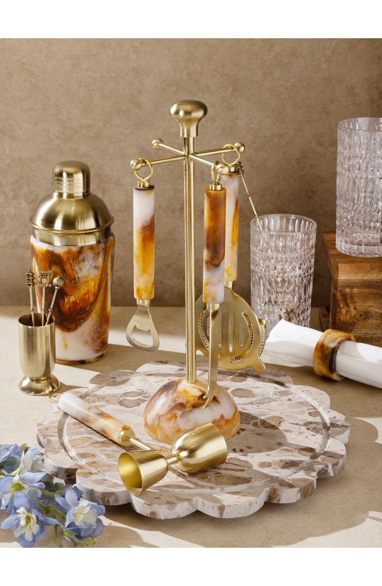 GAURI KOHLI Kampai Bar Tools Set, Alternate, color,