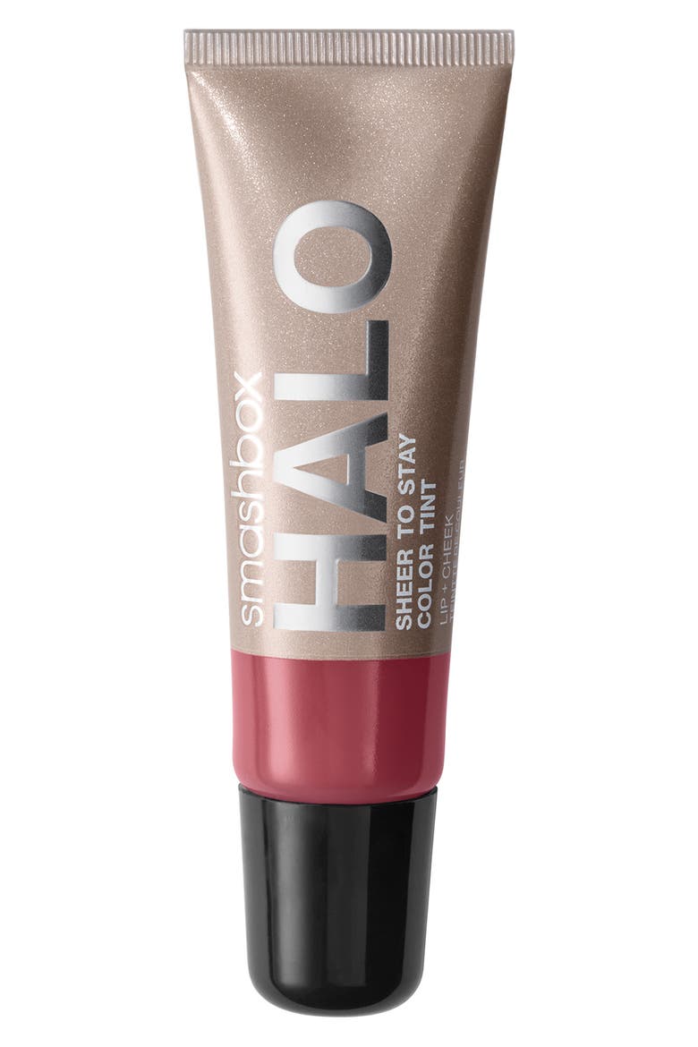 Halo Sheer to Stay Cream Cheek & Lip Tint, Main, color, POMEGRANATE