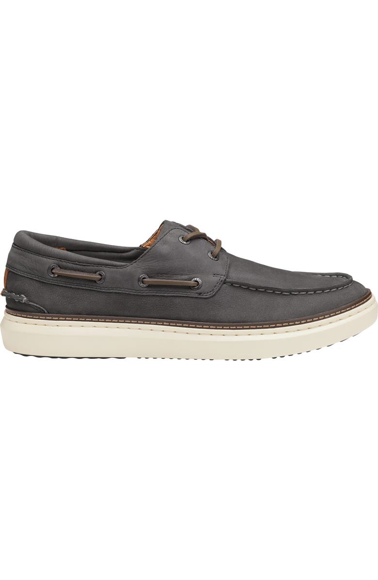 Johnston & Murphy McGuffey 2 Moc Toe Boat Shoe, Alternate, color, Gray Nubuck