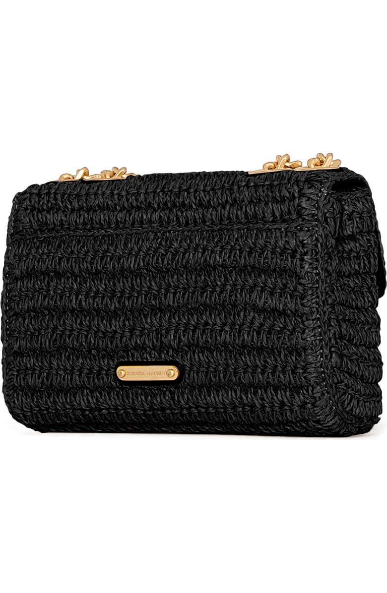 Rebecca Minkoff Small Edie Woven Convertible Crossbody Bag, Alternate, color,