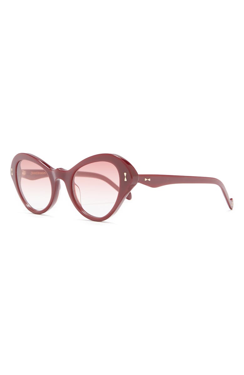 Zimmermann 49mm Cat Eye Sunglasses, Alternate, color,