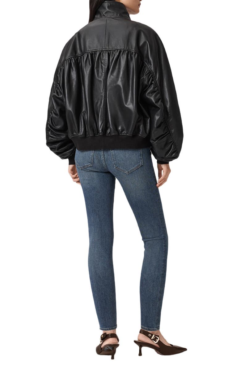 AllSaints Miller Sizeme Skinny Jeans, Alternate, color, Washed Indigo