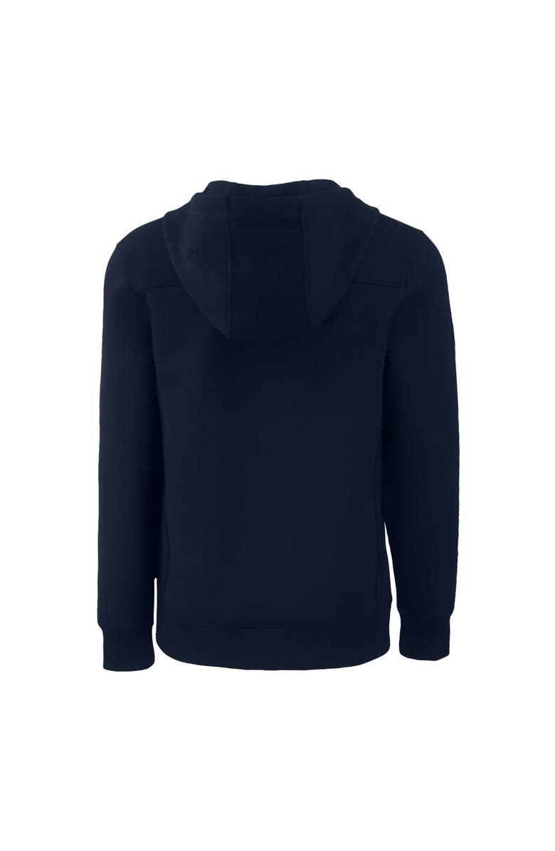 Cutter & Buck Men's Cutter & Buck Navy Minnesota Vikings Americana Roam Eco Half-Zip Recycled Pullover Hoodie, Alternate, color,