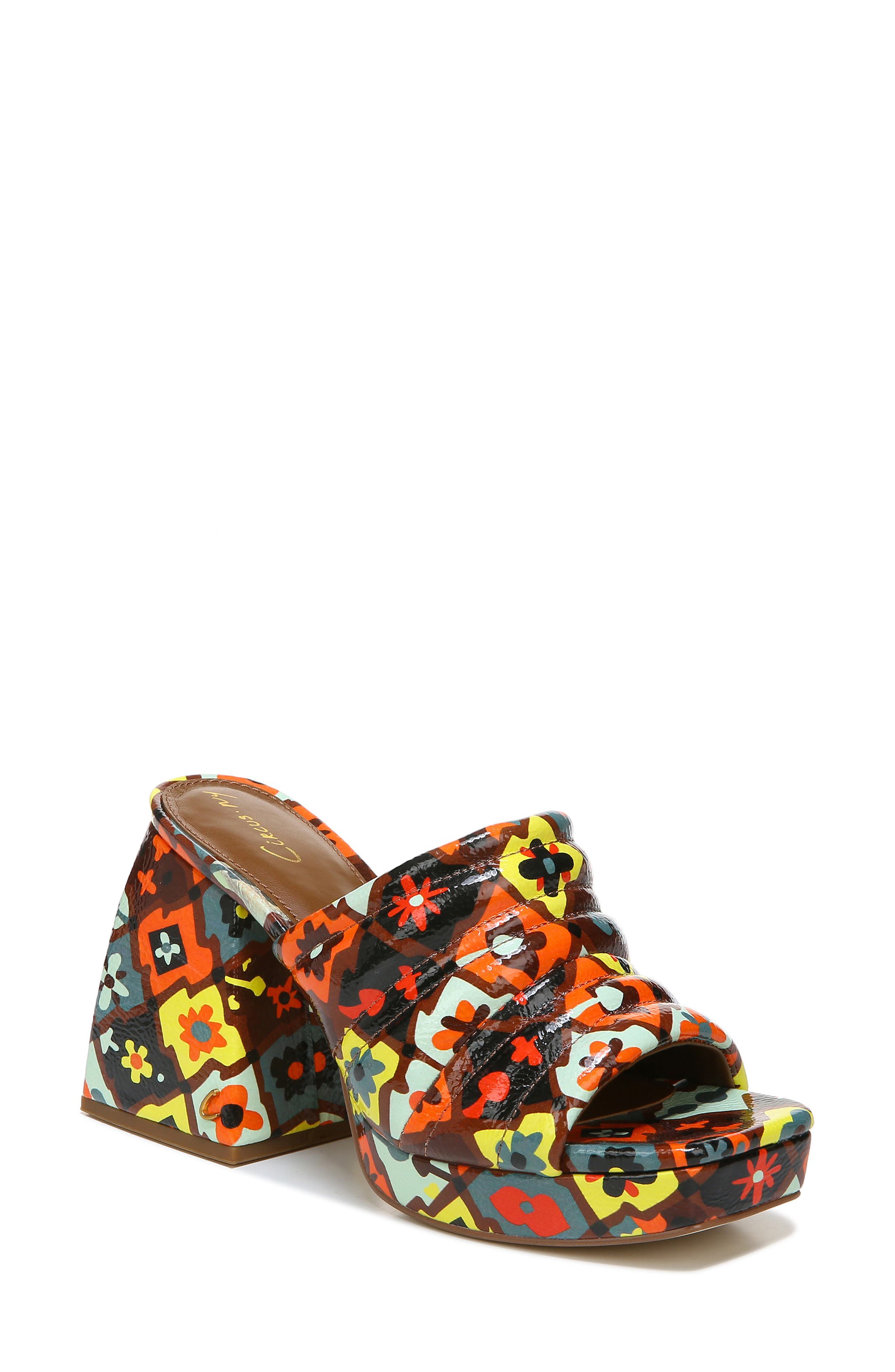 Circus by Sam Edelman Marlie Platform Sandal, Main, color, DK BOURBON