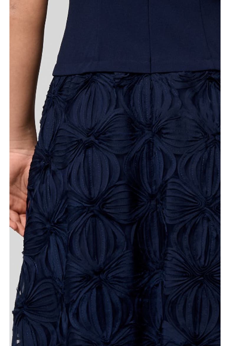 Mira Square Neck Maxi Dress, Alternate, color, Navy
