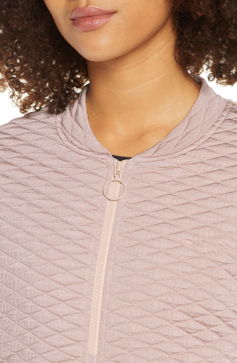 The Upside Jagger Quilted Bomber Jacket, Alternate, color, 