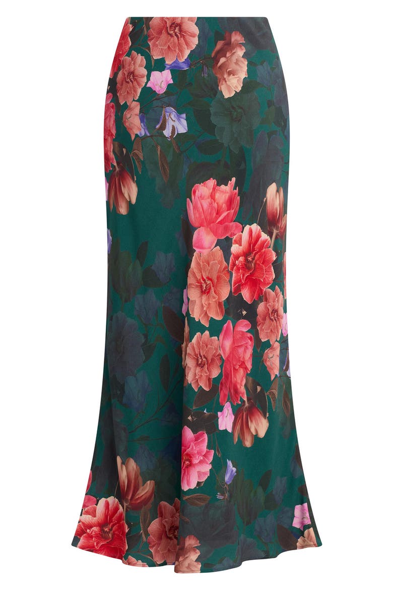 The Favorite Midi Skirt, Alternate, color, GEMSTONE FLORAL