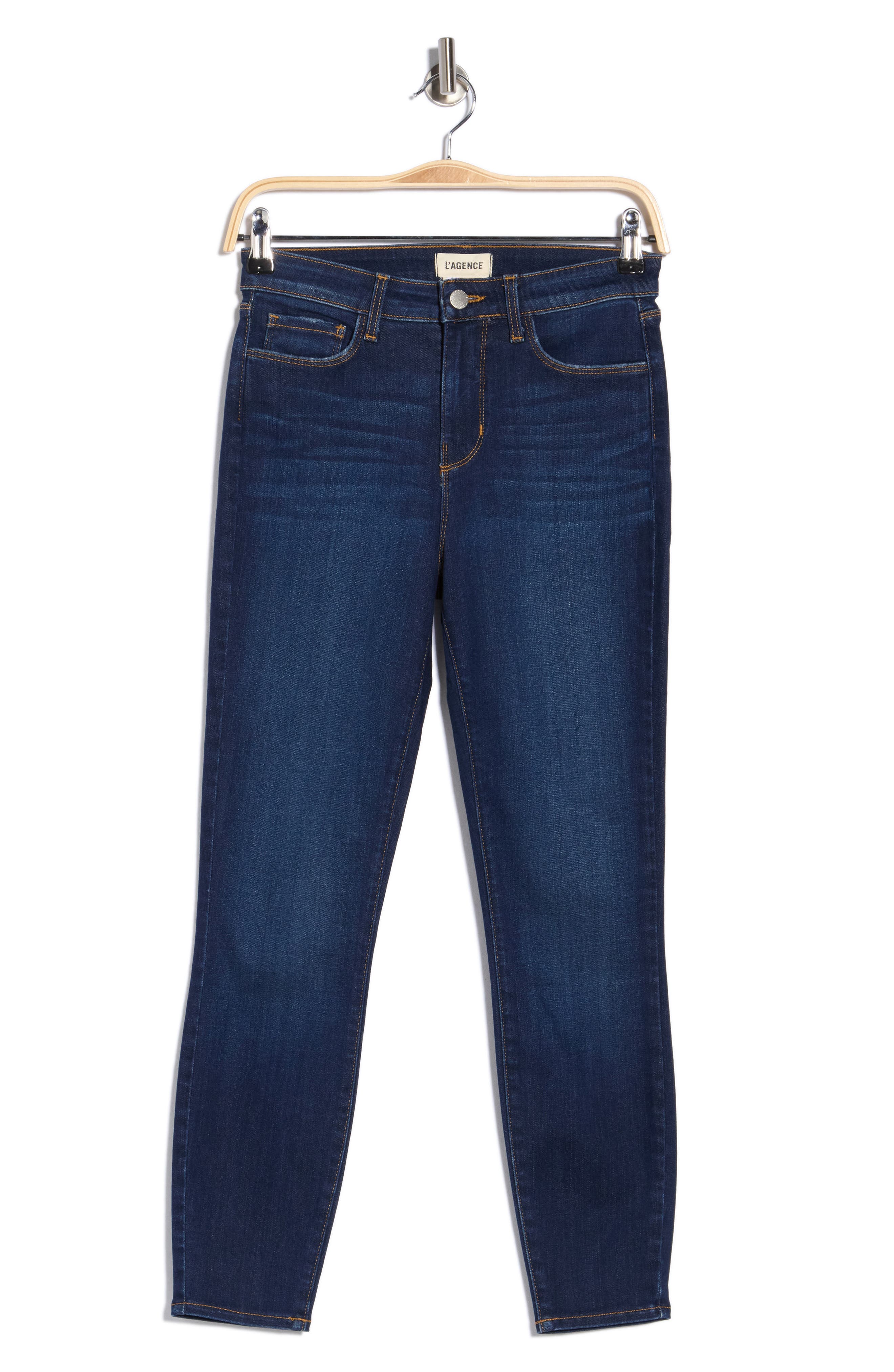 L'AGENCE Margot High Waist Crop Skinny Jeans