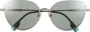 Burberry Harper 58mm Cat Eye Sunglasses
