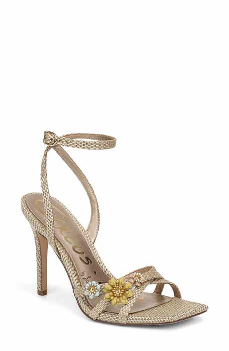 Bria Flora Ankle Strap Sandal