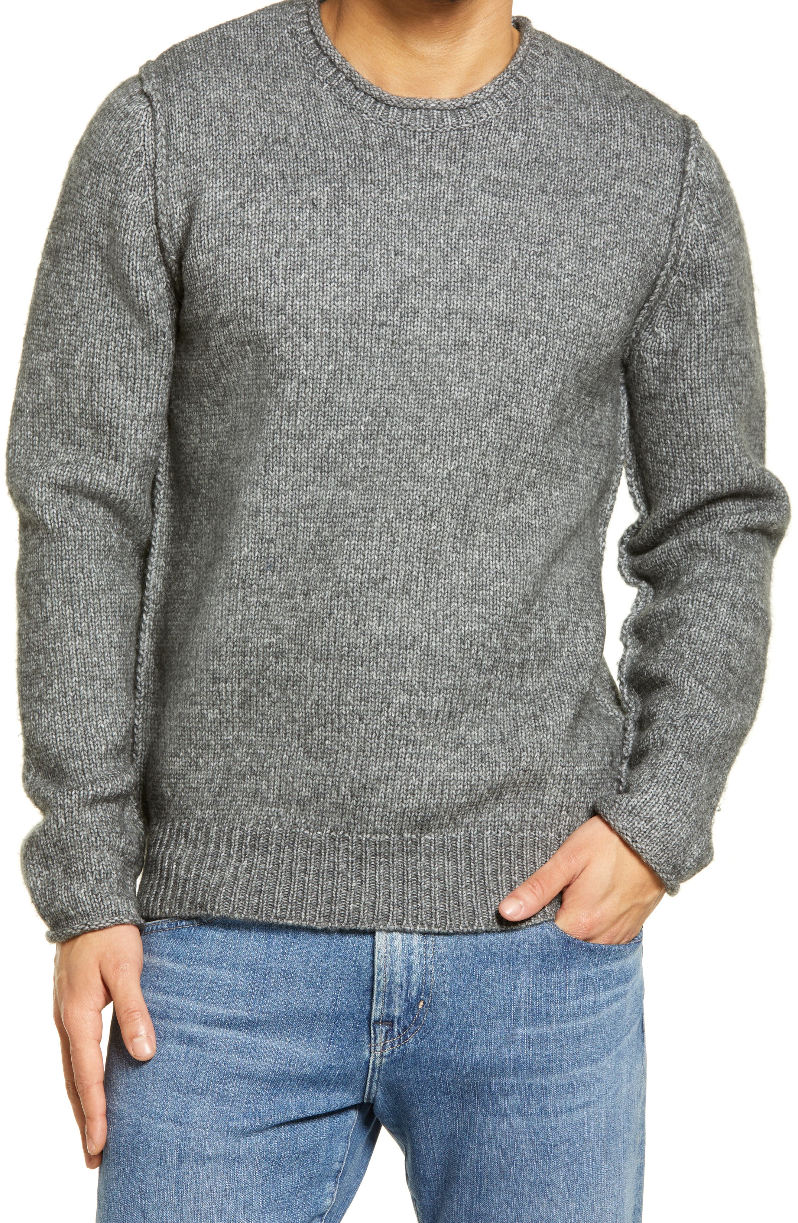 Rolled Collar Sweater