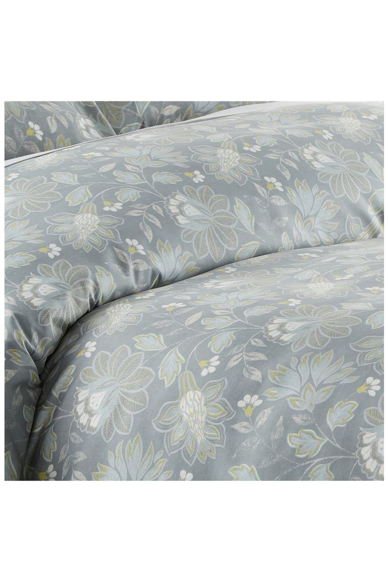 Infinite Blossom Duvet Cover Set, Alternate, color, BLUE