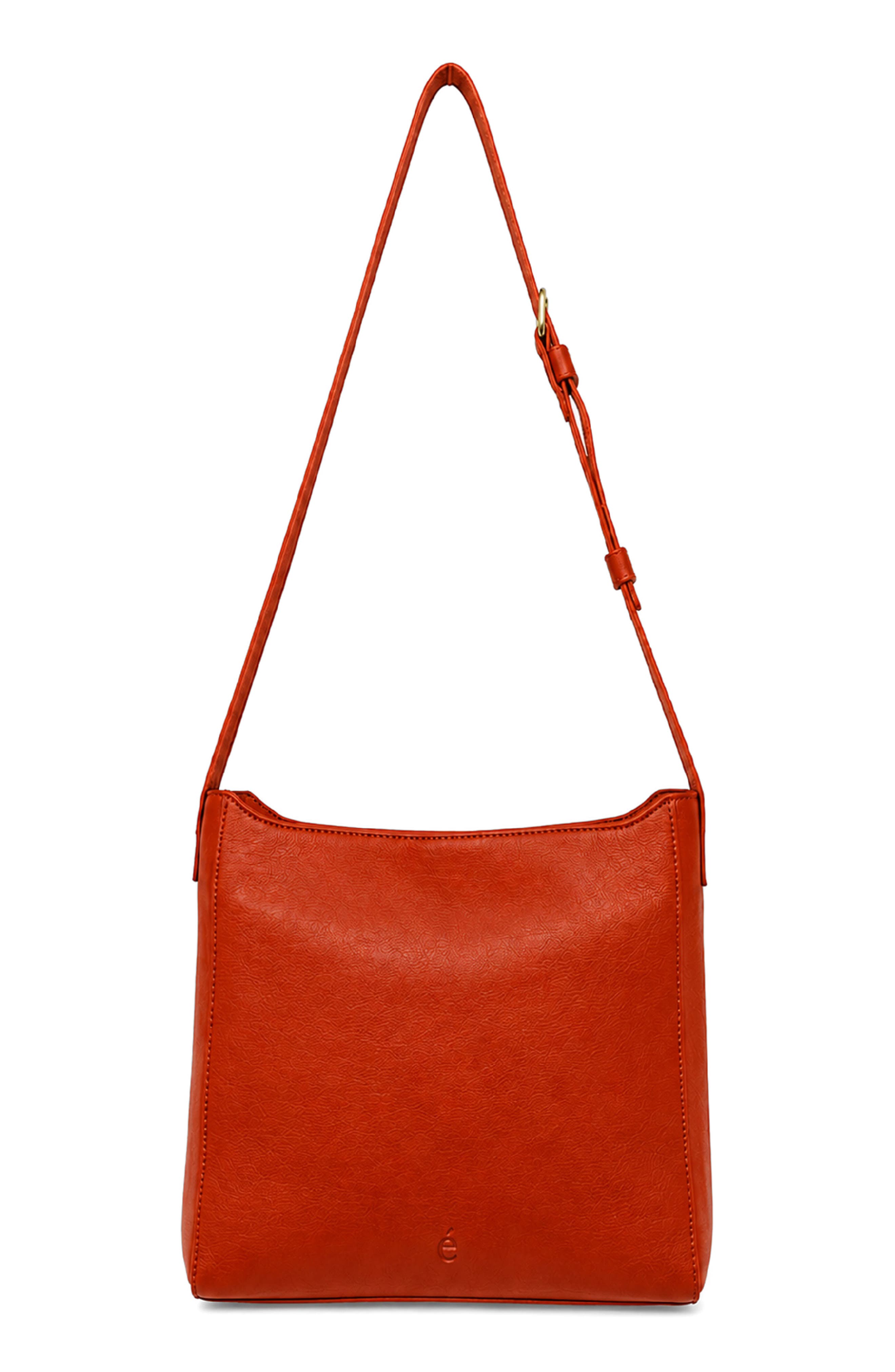 Brigitte Leather Crossbody Bag, Alternate, color, RUST