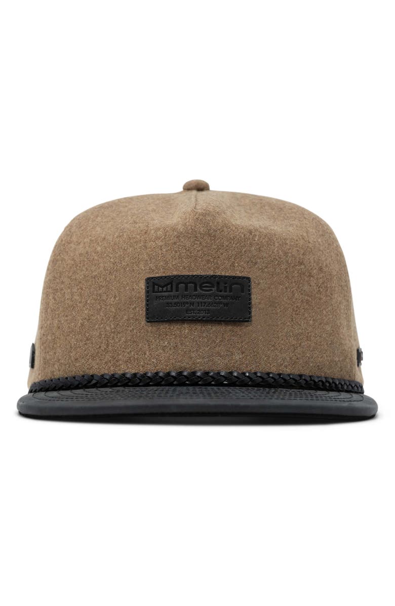 Melin Coronado Scout Thermal Wool Blend Adjustable Baseball Cap, Alternate, color, 