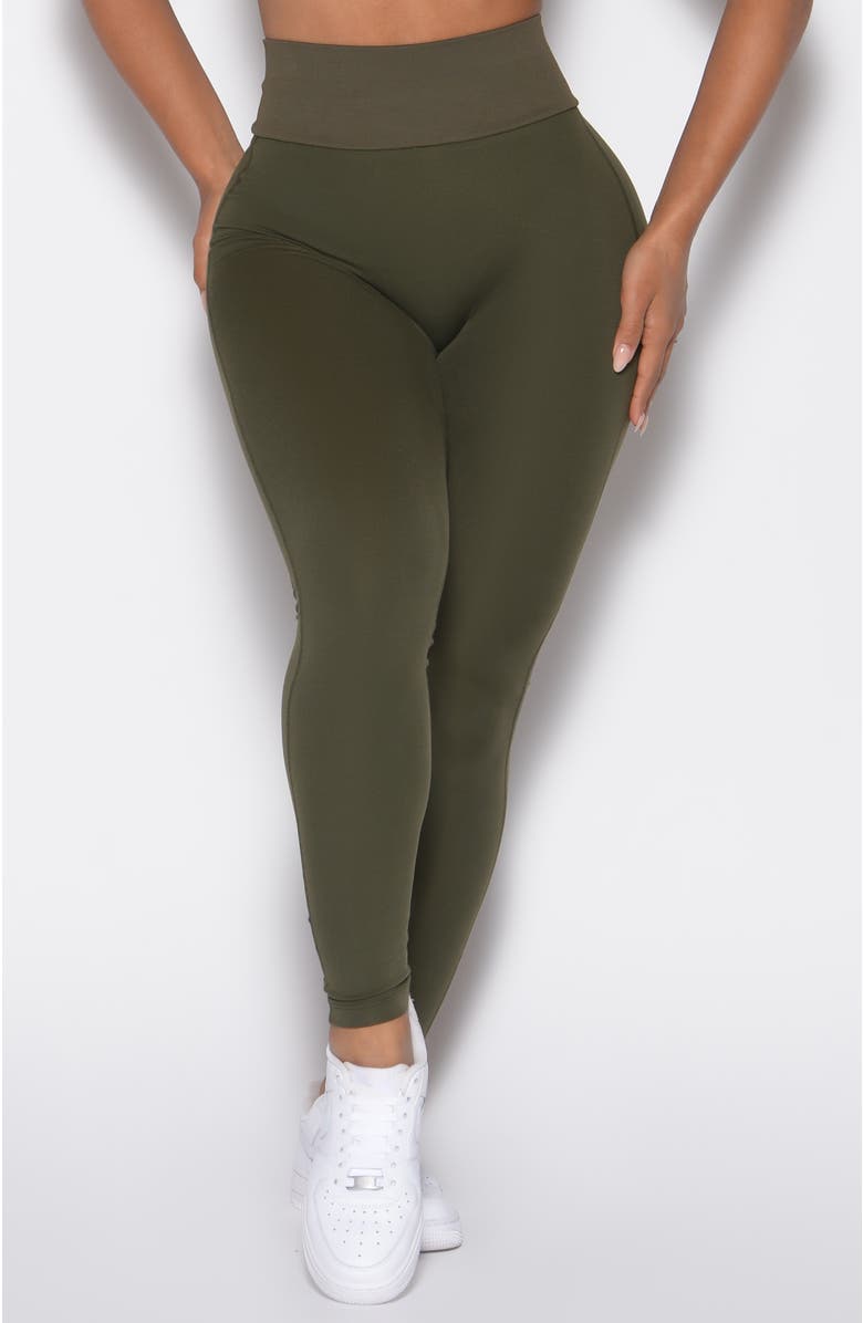 Bombshell Sportswear Figure Butt Lift Leggings, Main, color, Forest Night