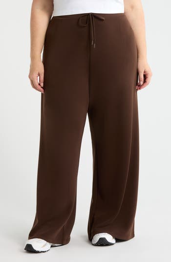 Zella Ultrasoft Wide Leg Drawstring Pants | Nordstrom