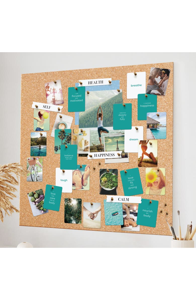 Elevate Complete Vision Board Kit, Health & Happiness, Wellness Goal Setting, Alternate, color, Multicolored
