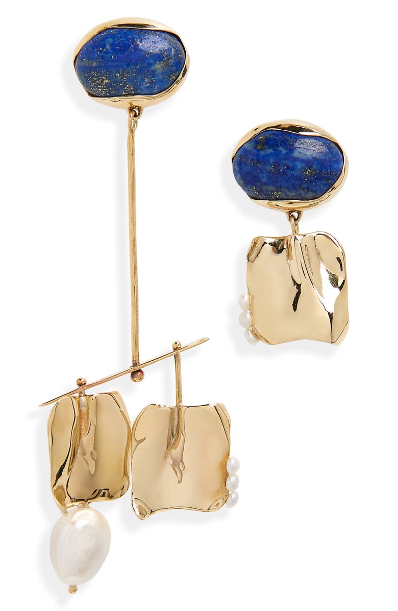 FARIS Badoula Mismatched Earrings, Main, color,