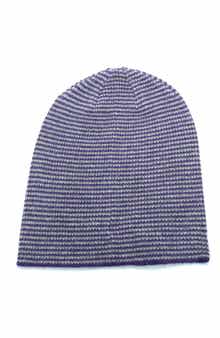 Portolano Mini Stripe Slouchy Hat
