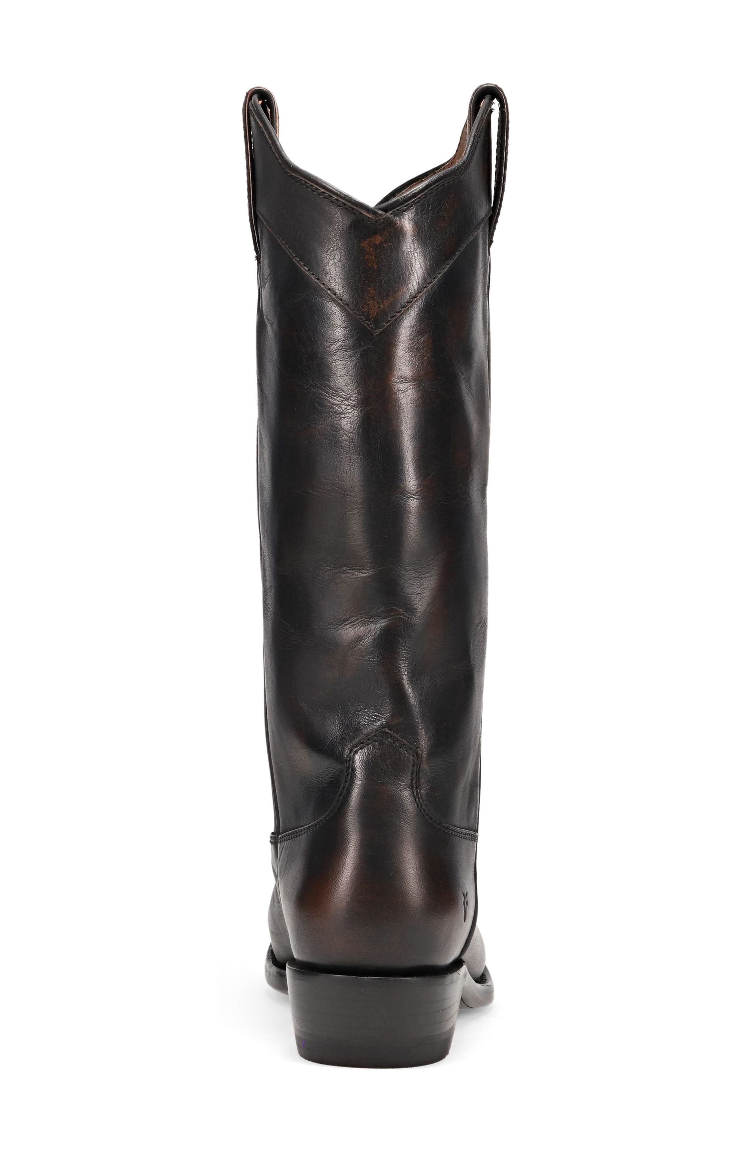 Frye Billy Daisy Knee High Western Boot, Alternate, color, 