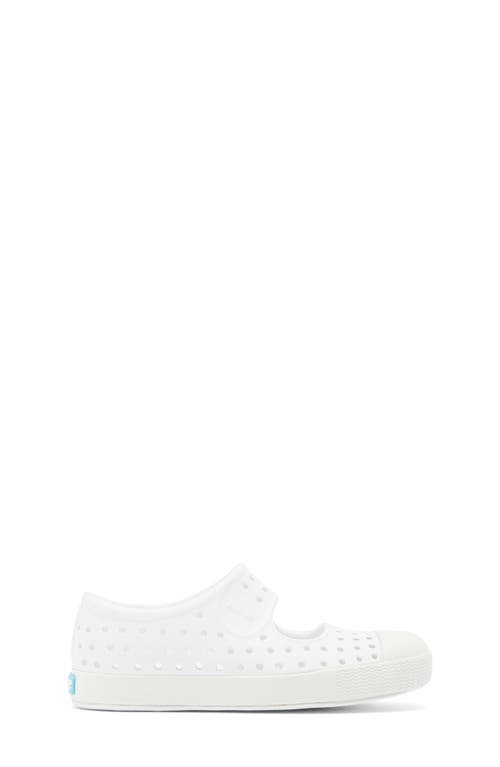 Native Shoes Jefferson Mary Jane Sneaker In Shell White/shell White