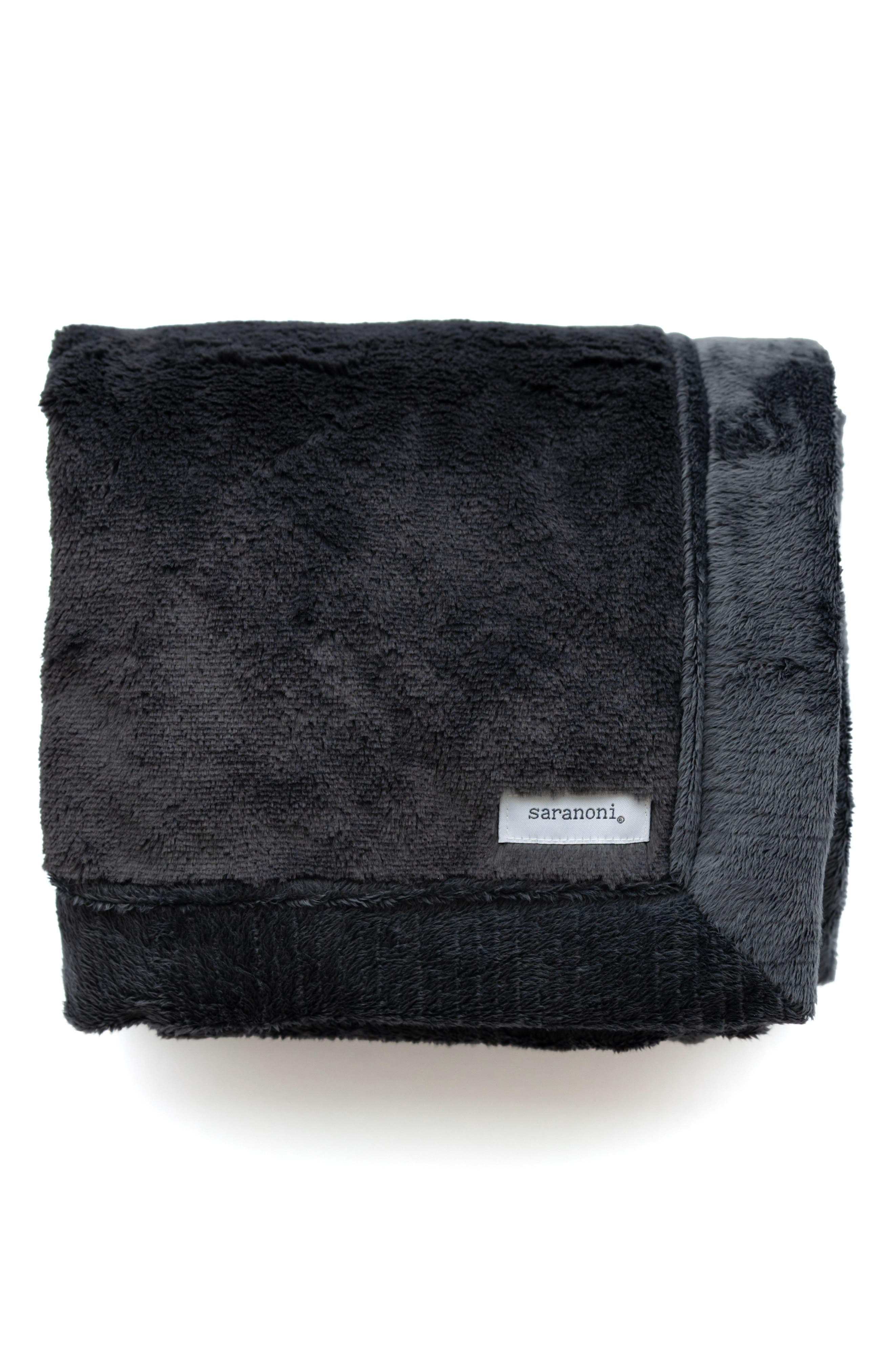 Lush Faux Fur Receiving Blanket