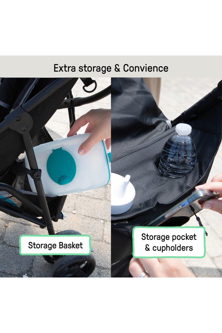 3Dmini Convenience Stroller, Alternate, color, GREY