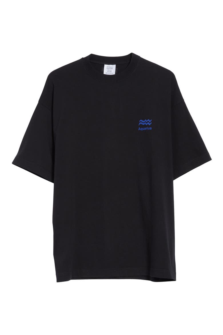 Horoscope Tee, Alternate, color, AQUARIUS