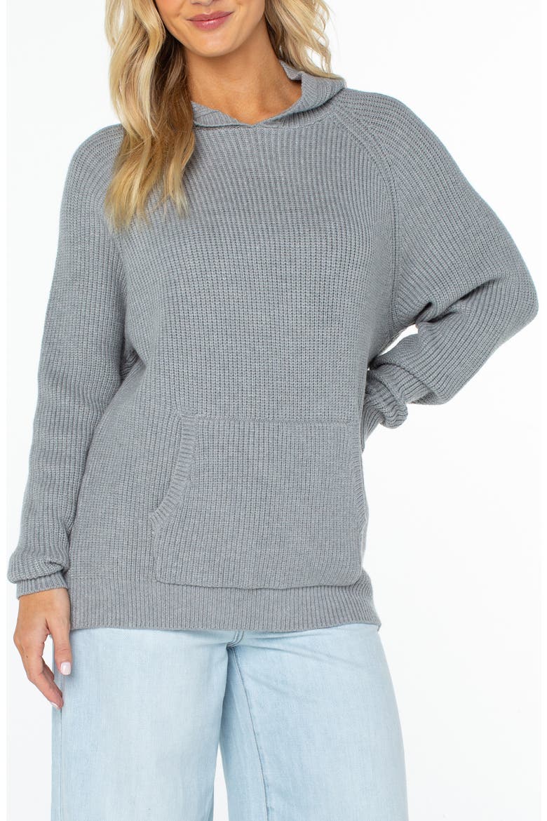 Cozy Town Hoodie, Main, color, HEATHER GREY