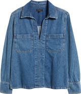 rag & bone Channing Denim Top