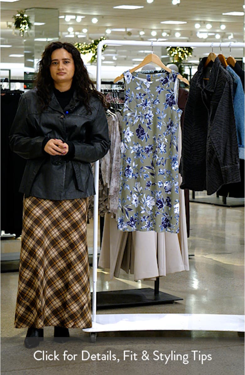 Darcy Floral Print Sleeveless Sheath Dress, sales video thumbnail