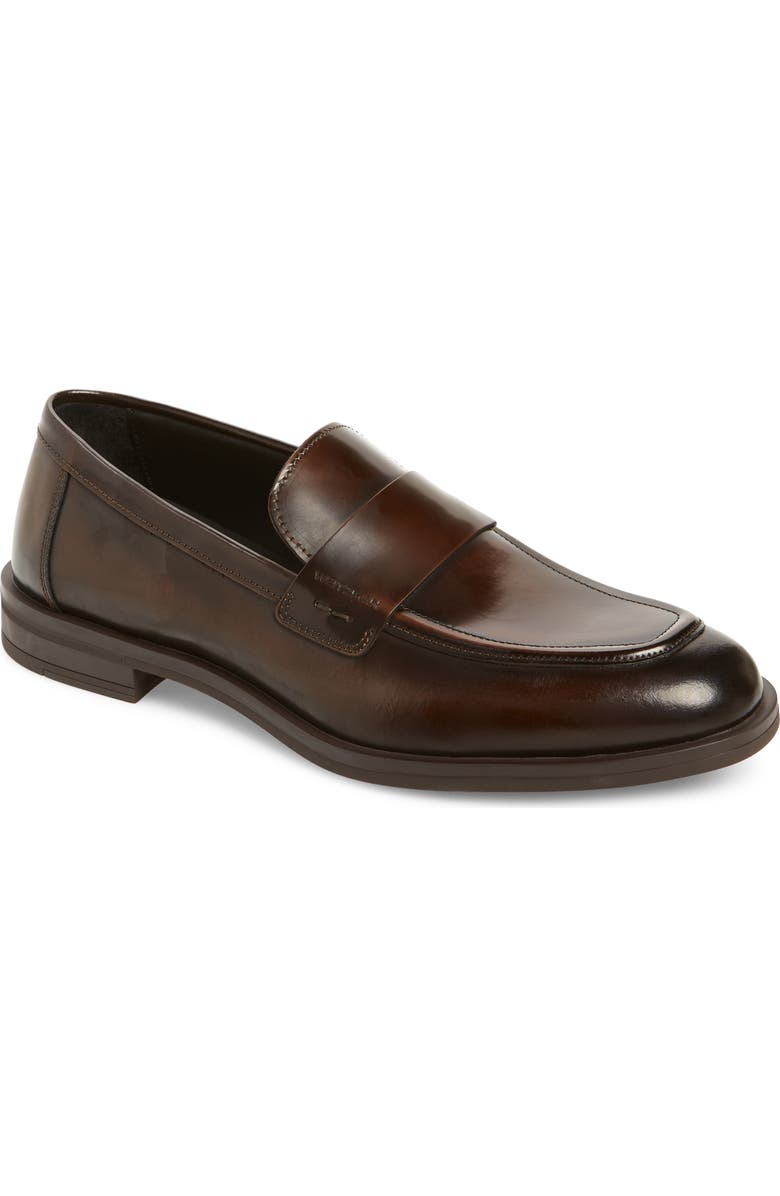 Stuart Weitzman Club Classic Loafer, Main, color, Cognac