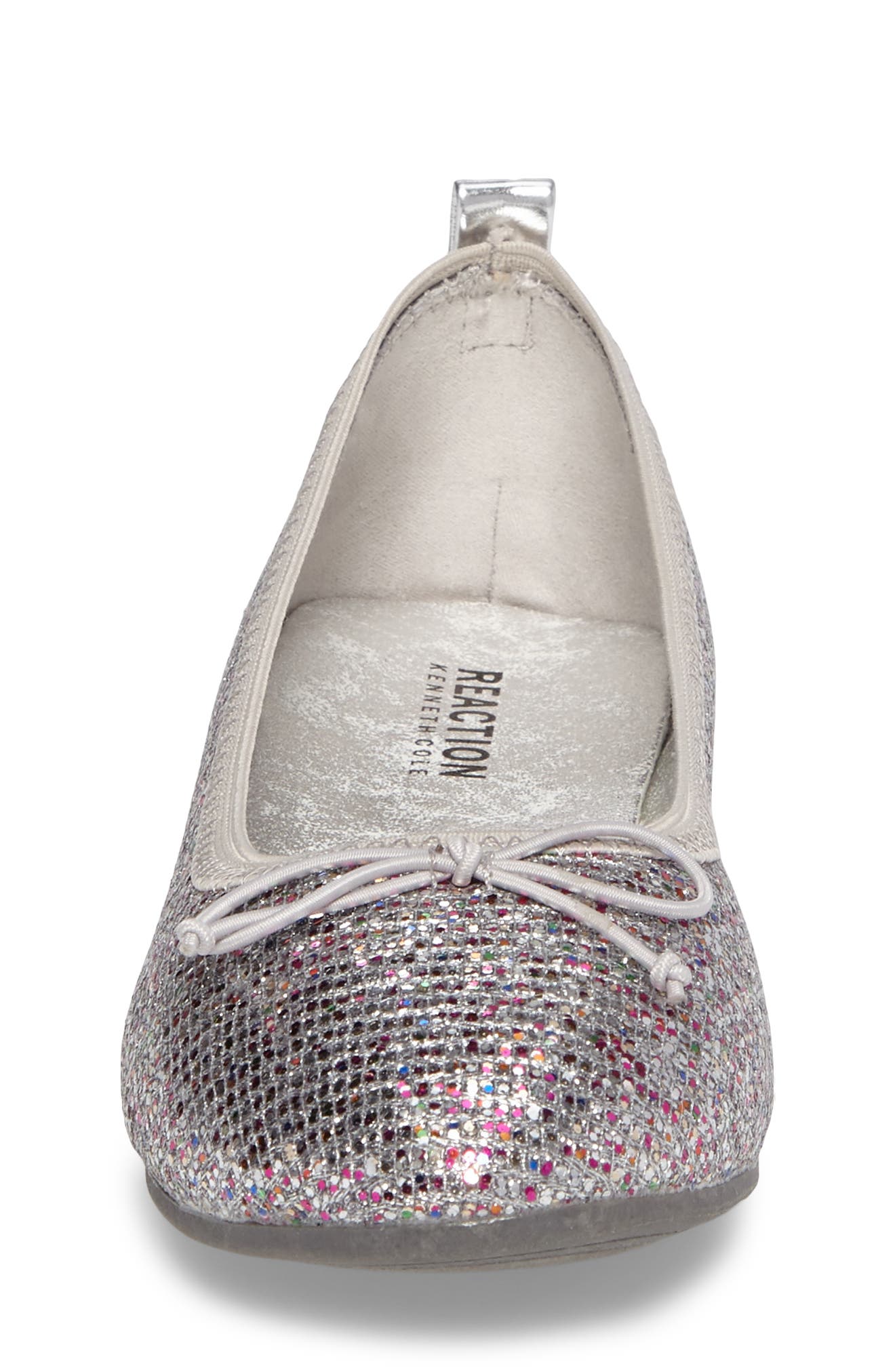 Copy Tap Ballet Flat, Alternate, color, SILVER MULTI
