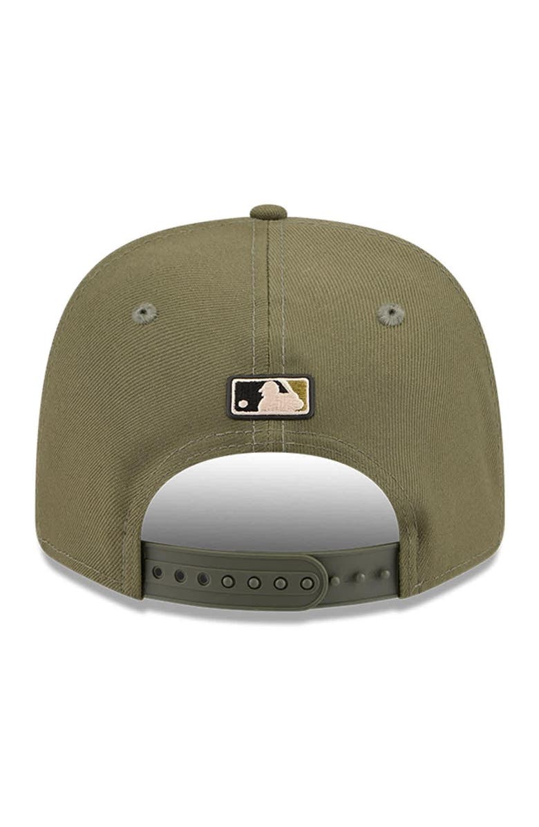 New Era Men's New Era Olive Toronto Blue Jays 2026 Armed Forces Day 9SEVENTY Adjustable Hat, Alternate, color, Olive