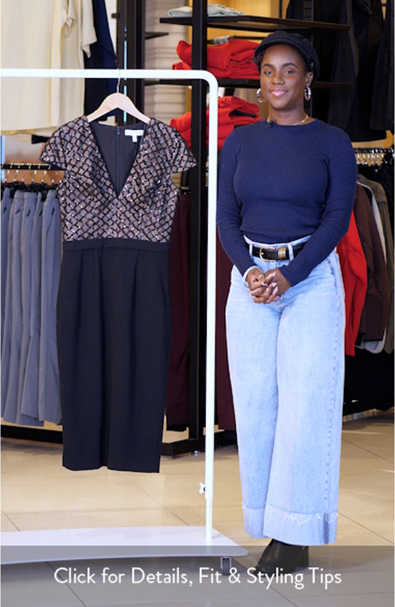 Ivy Sheath Midi Dress, sales video thumbnail