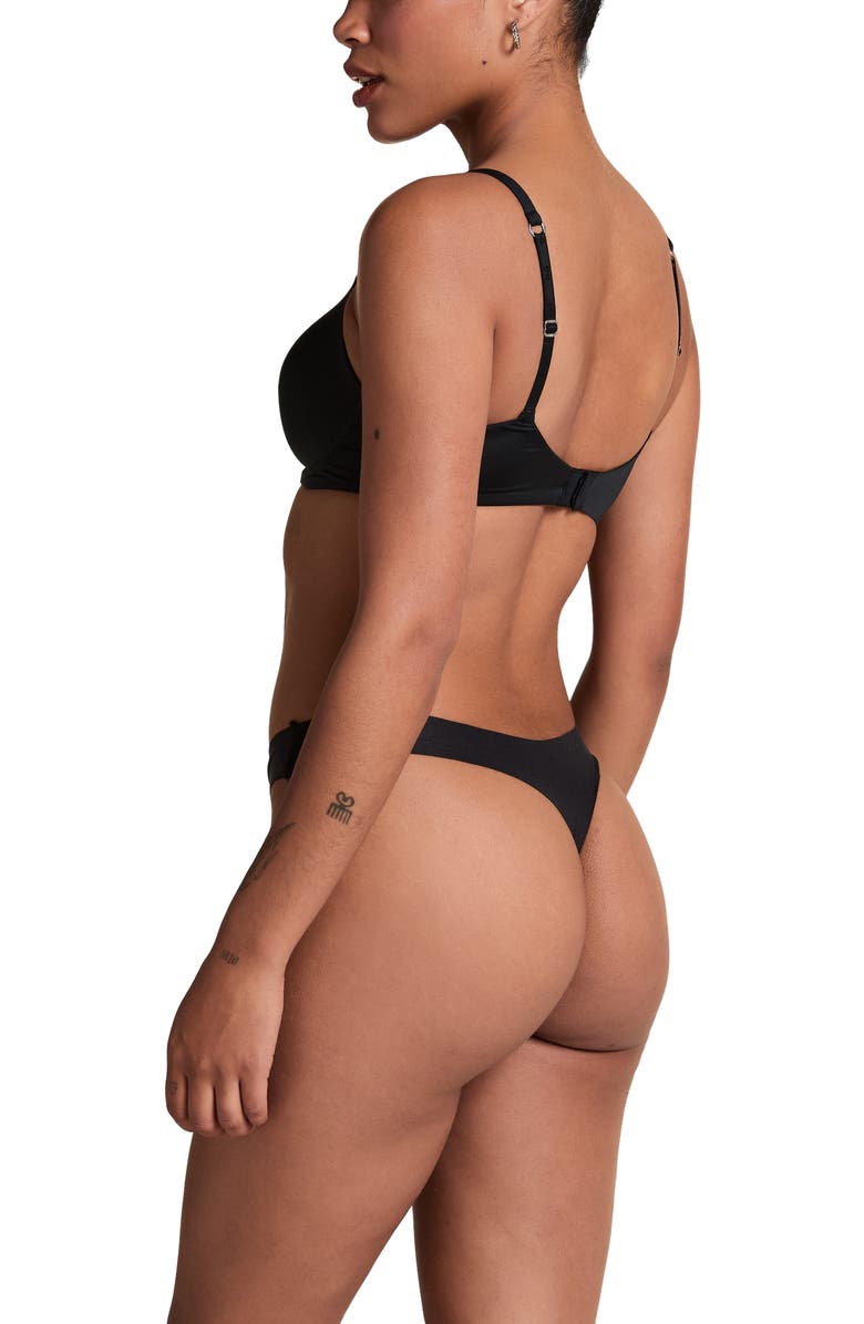 Hunkemöller Super Soft Padded Underwired Bra, Alternate, color, Black