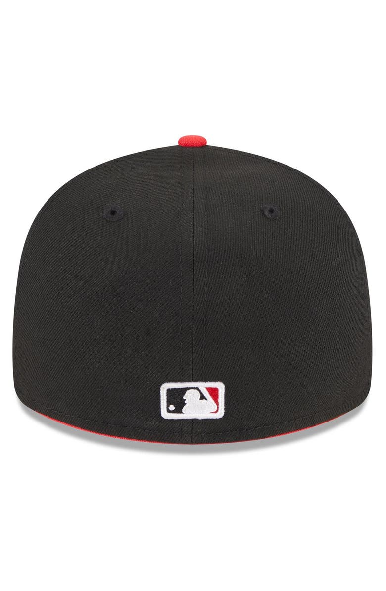 New Era Men's New Era Black Cincinnati Reds 2023 City Connect Low Profile 59FIFTY Fitted Hat, Alternate, color, Black