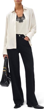 rag & bone Button Front Camisole Blouse