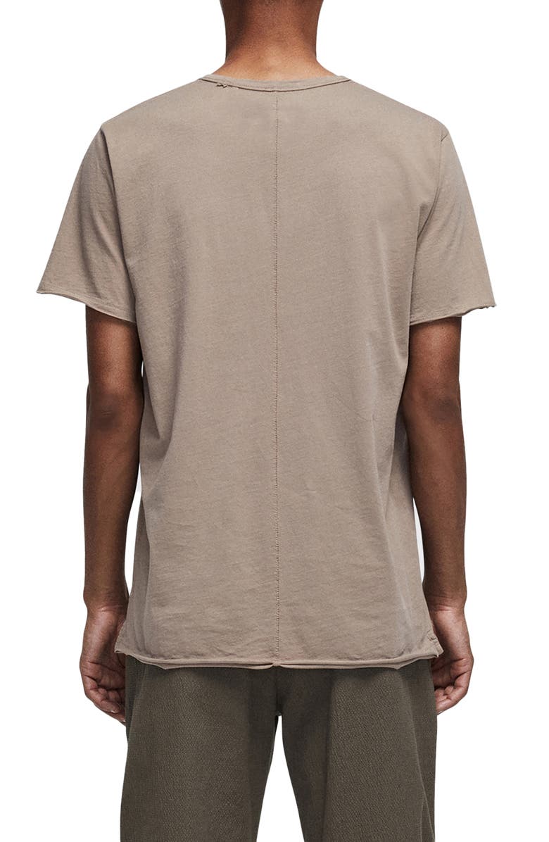 rag & bone Miles Organic Cotton Pocket T-Shirt, Alternate, color, Taupe