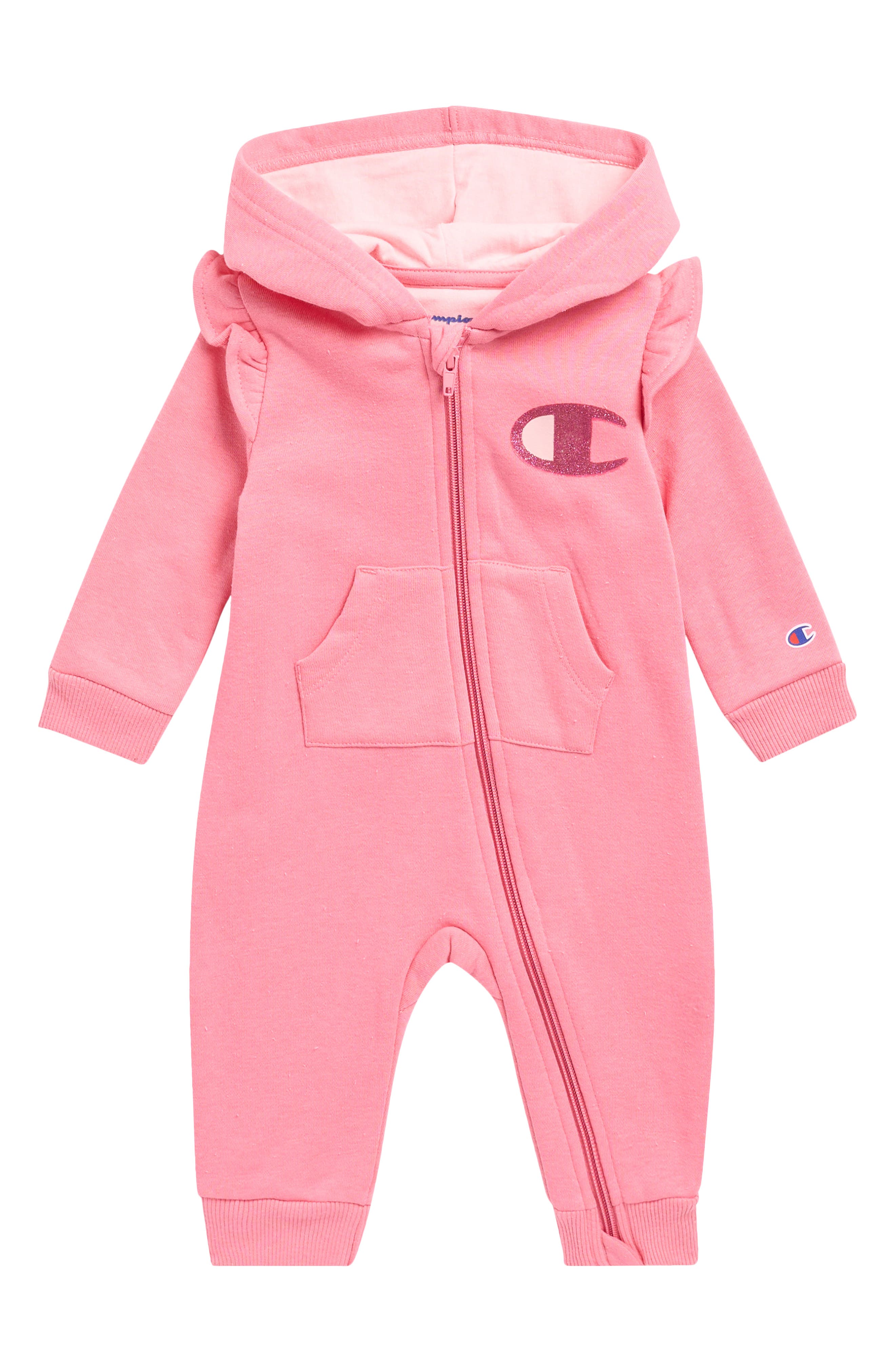Champion Long Sleeve Hooded Romper