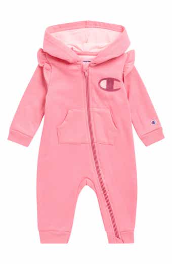 Champion Long Sleeve Hooded Romper