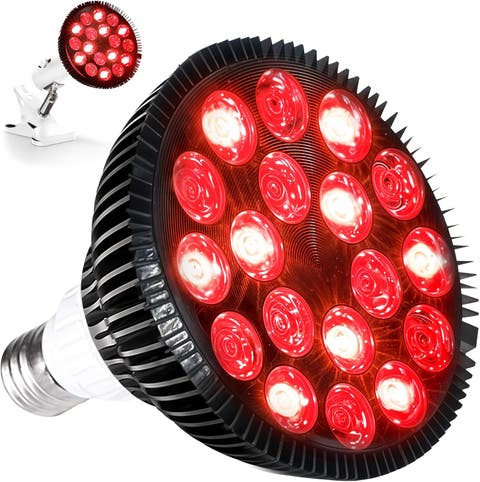 InfraGlow Near Infrared & Red Light Therapy Lamp Near Infrared Bulb