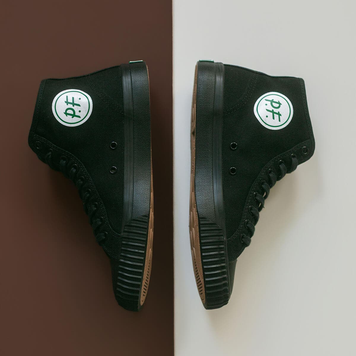 P.F. Flyers 1993 Center Wide High-Top Sneaker, Alternate, color, 1993 Black