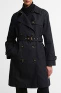 Barbour Great Belted Water Resistant Twill Trench Coat